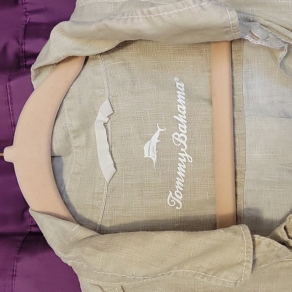 Tommy Bahama 100% Linen Tops Size Large - Picture 2 of 7